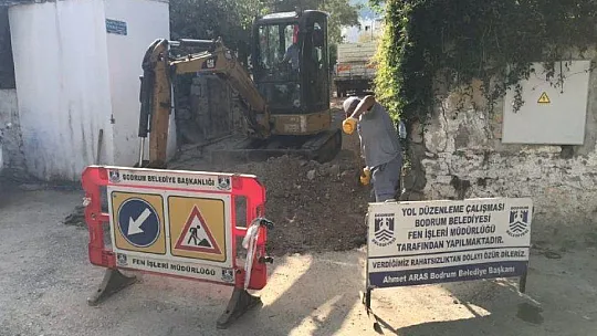 Bodrum'da sokaklar tekrar tekrar kazılmasın diye Belediye'den sevindiren karar