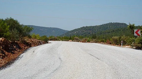 Bodrum'da Torba-Kızılağaç yolu tamamlandı