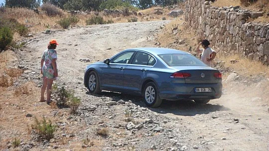 Bodrum'da trafik kaosu yaşanıyor