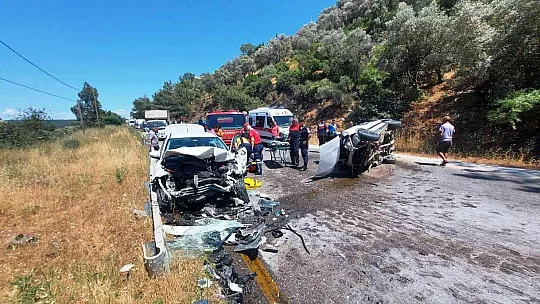 Bodrum'da trafik kazası: 1 ölü, 3 yaralı