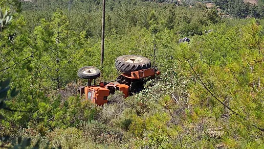 Bodrum'da traktör kazası: 1 ölü