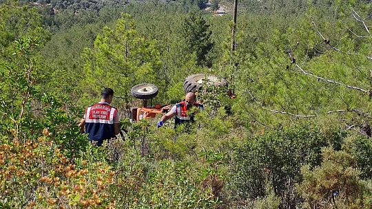 Bodrum'da traktör kazası: 1 ölü