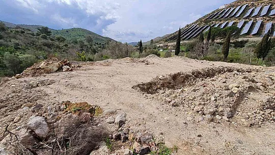 Bodrum'da yanan alanlara hafriyat dökülmesine ses yükselttiler