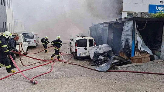Bodrum'da yangın paniği