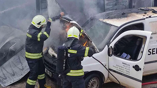 Bodrum'da yangın paniği