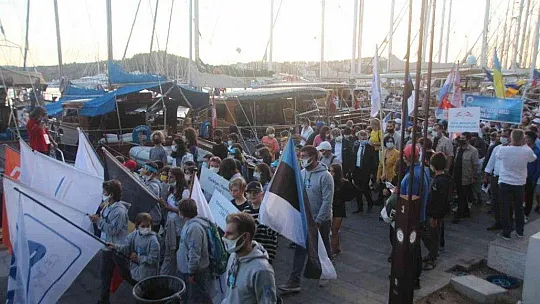 Bodrum'da yelken yarışları başladı