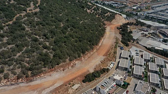 Bodrum'da yeni hastane yolu yapımında sona gelindi