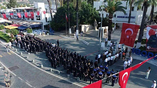BODRUM'DA ZABITA HAFTASI KUTLANIYOR
