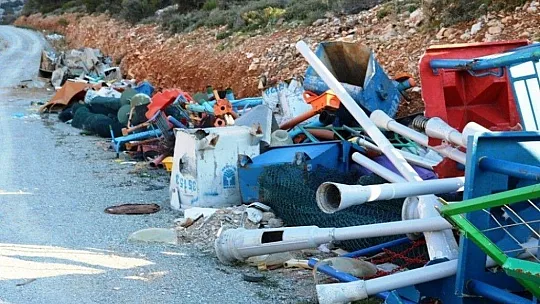 Bodrum'daki hurdalar geri dönüşüme gidiyor