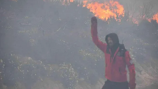 Bodrum'daki orman yangını 6 saat sonunda kontrol altına alındı