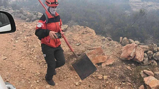Bodrum'daki orman yangını 6 saat sonunda kontrol altına alındı