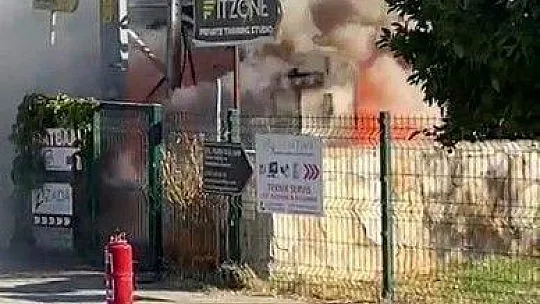 Bodrum'daki trafo yangını tedirgin etti