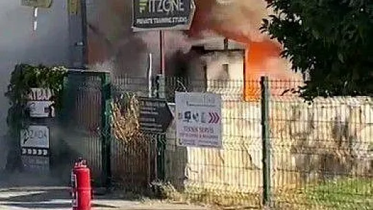 Bodrum'daki trafo yangını tedirgin etti