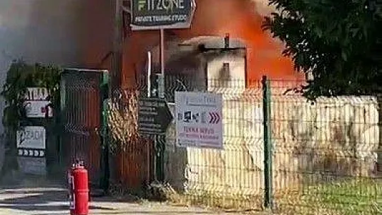 Bodrum'daki trafo yangını tedirgin etti