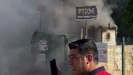 Bodrum'daki trafo yangını tedirgin etti