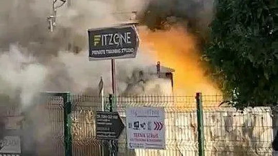 Bodrum'daki trafo yangını tedirgin etti