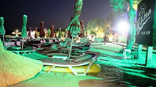 Bodrum'daki ünlü beach'leri kapatıldı
