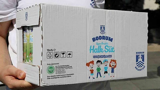 BODRUM HALK SÜT'ÜN DAĞITIMI SÜRÜYOR
