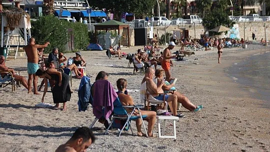 Bodrum Kasım ayında yazı yaşıyor