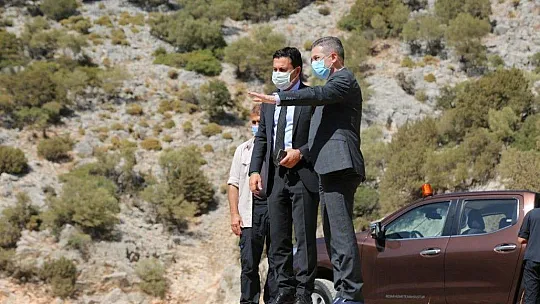 Bodrum Kaymakamı sel ve su taşkını olan bölgeleri teker teker inceledi