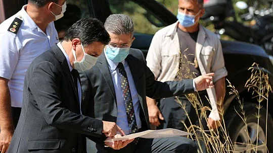 Bodrum Kaymakamı sel ve su taşkını olan bölgeleri teker teker inceledi