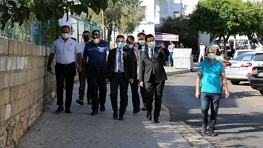 Bodrum Kaymakamı sel ve su taşkını olan bölgeleri teker teker inceledi