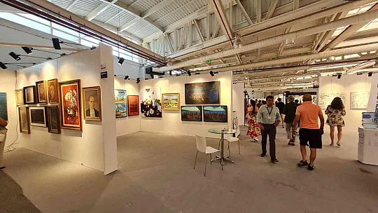 Bodrum Sanat Fuarı açıldı