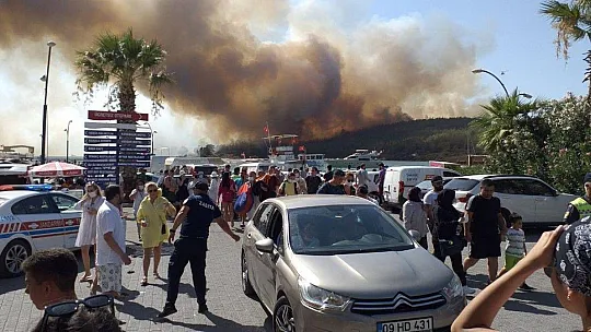 Bodrum semalarını duman kapladı
