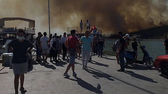 Bodrum semalarını duman kapladı