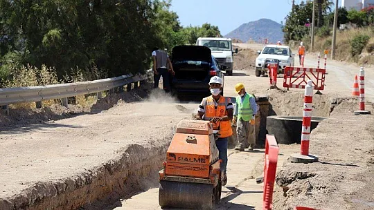 Bodrum Turgutreis'te 26 bin metre altyapı tamamlandı
