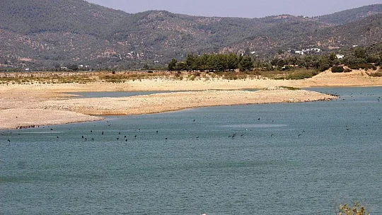 Bodrum'u besleyen su kaynağı tükenmeye başladı