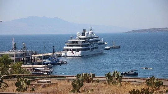 Bodrum'un ilgi odağı oldu, herkes bakakaldı