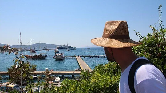 Bodrum'un ilgi odağı oldu, herkes bakakaldı