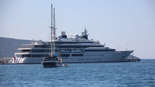 Bodrum'un ilgi odağı oldu, herkes bakakaldı