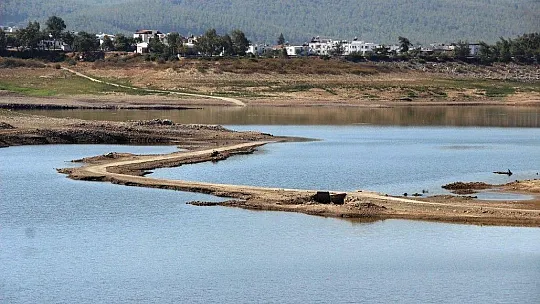Bodrum'un su ihtiyacını karşılayan baraj kurudu
