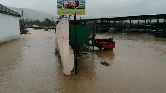 Bodrum'da ekipler, su taşkınlarına karşı teyakkuzda