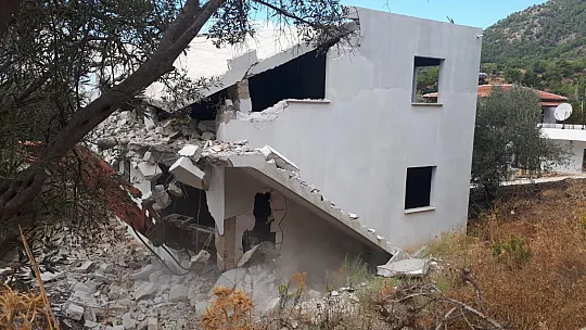 Bodrum'da kaçak yapılaşma ile mücadele sürüyor