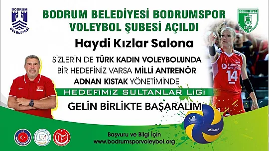 Bodrumspor Voleybol Şubesi kuruldu