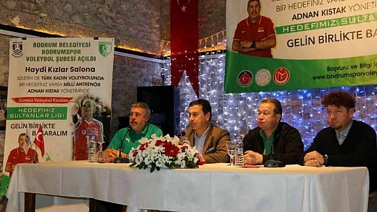 Bodrumspor Voleybol Şubesi kuruldu