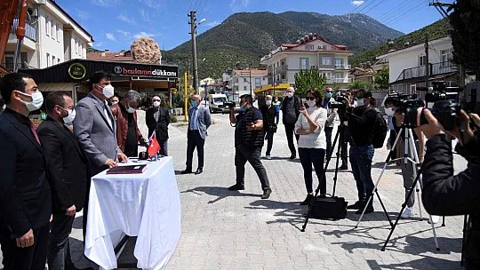BSK Sıcak asfalt çalışmaları için imzalar atıldı