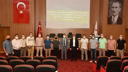 Zarar Gören Tarımsal Alanlar İçin Projeler Geliştirildi