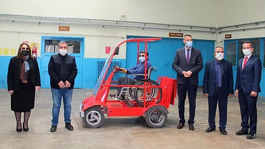 Bu araç, engellilerin hayatını kolaylaştıracak