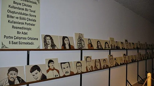 Bu müzede 7 ton çikolata kullanıldı