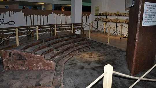 Bu müzede 7 ton çikolata kullanıldı