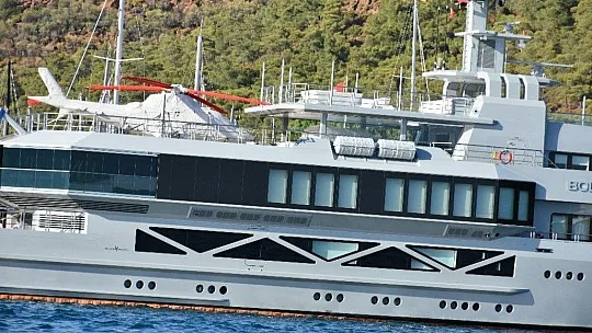 Bu yatın haftalık kirası 950 bin euro