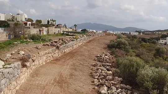 Büyük İskender'in yıktığı sur duvarları gün yüzüne çıktı