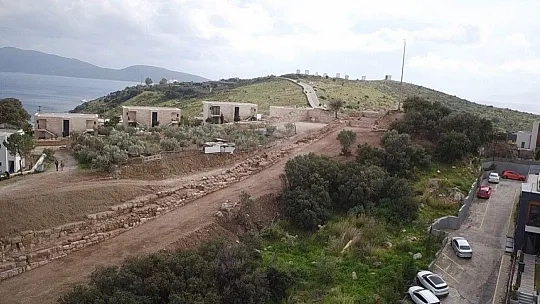 Büyük İskender'in yıktığı sur duvarları gün yüzüne çıktı