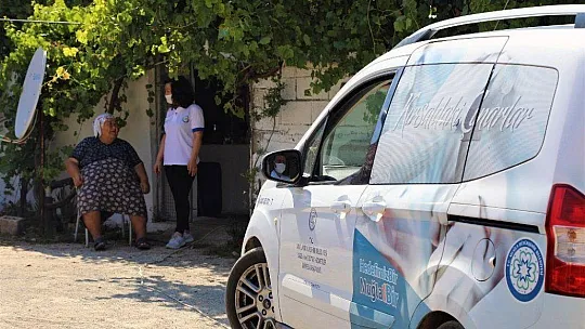 Büyükşehir 'Kırsaldaki Çınarlar'ın ihtiyaçlarını unutmadı