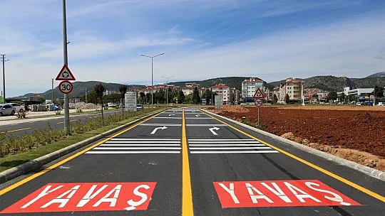 Büyükşehir 5 Bin 883 kilometre yol çizgi çalışması yaptı