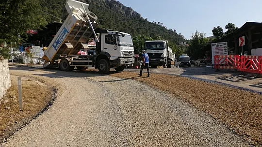 Büyükşehir'den Marmaris'te 18 KM  yol Çalışması Daha